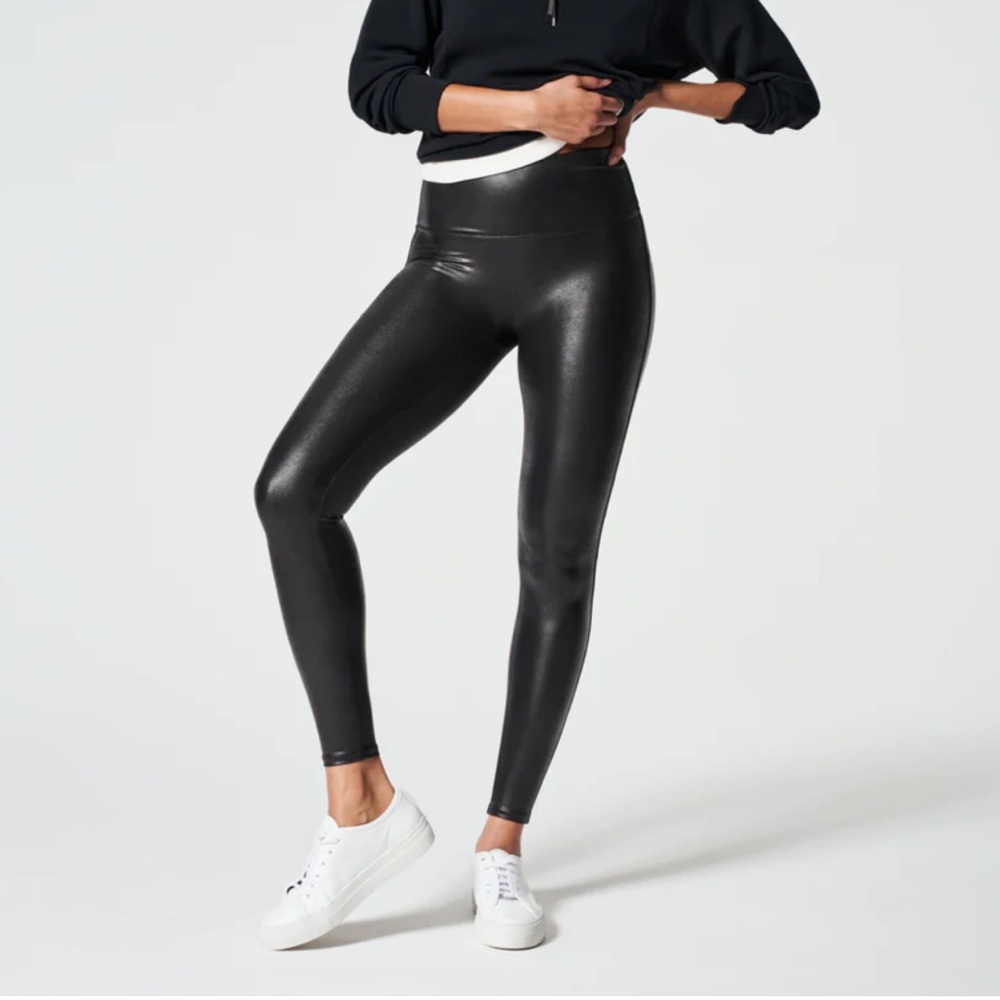 Spanx Faux Leather Leggings